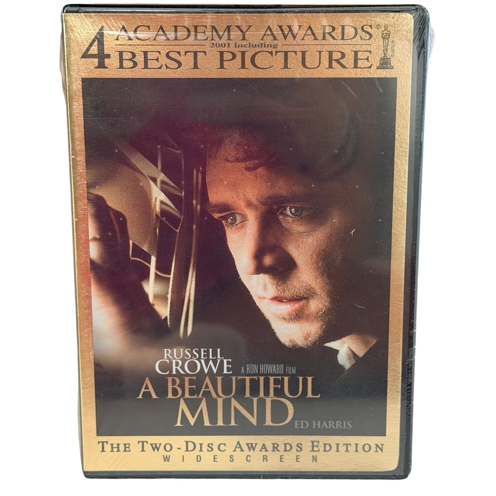 A Beautiful Mind Million Dollar Baby DVD Bundle Widescreen New Sealed Movie